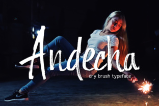 Andecha: The Hand-Brushed Font That Adds Personality to Every Project