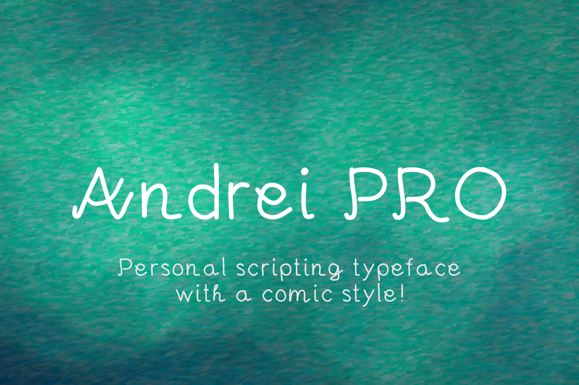 Andrei Font: Strategic Use of Handwriting Typography for Brand and Communication Goals