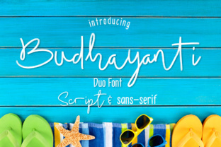 Budhayanti: A Font Duo for Script and Sans-Serif Pairing