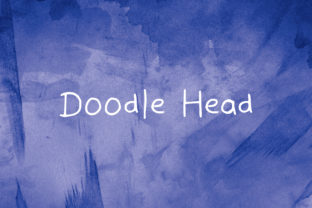 Doodle Head: The Handwritten Sans Serif Font That Balances Readability and Fun
