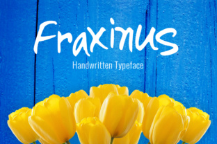 Fraxinus: A Handwritten Font That Brings Personality to Modern Design