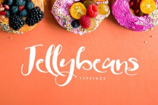Jellybeans Handcrafted Font: Where Whimsy Meets Practical Design