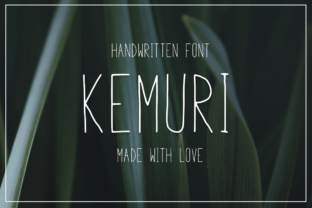 Kemuri: The Thin-Lettered Font for Delicate, Modern Design