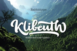 Klibeuth: A Fluid Handwritten Script Built for Branding and Beyond
