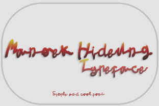 Manoek Hideung: A Font with Character and Purpose