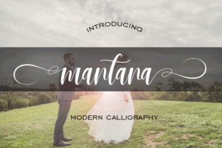Mantana: A Handmade Font That Brings Fluidity and Joy to Your Projects