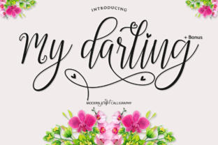 My Darling: A Modern Script Font That Brings Personality to Every Project