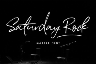 Saturday Rock: A Handcrafted Font for Creative Projects