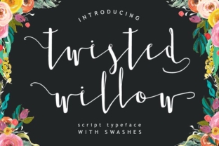 Twisted Willow: A Deep Dive into the Handcrafted Font by Creativeqube