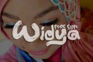 Widya and Widya: A Bold Brush Font for Modern Design